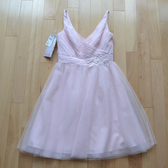 NWT Alfred Angelo Ballerina Bridesmaids Formal Dress Size 10 - Picture 1 of 7